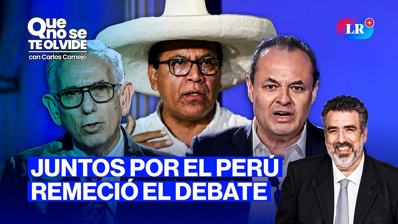 Reproducir: DEBATE TÉCNICO: FUERZA POPULAR VS. JUNTOS POR EL PERÚ ¿QUIÉN GANÓ? | QUE NO SE TE OLVIDE