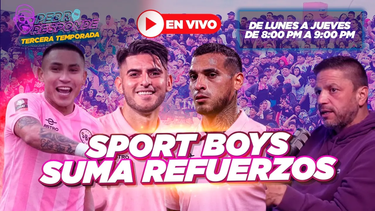 Reproducir: DEZA, TRAUCO Y ZAMBRANO CERCA DE SPORT BOYS ¡PEDRO RESPONDE EN VIVO!  |#PedroResponde