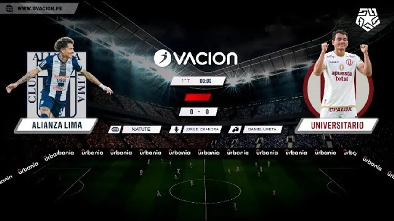 Reproducir: LIGA 1 TE APUESTO | Alianza Lima vs Universitario de Deportes por RADIO OVACIÓN