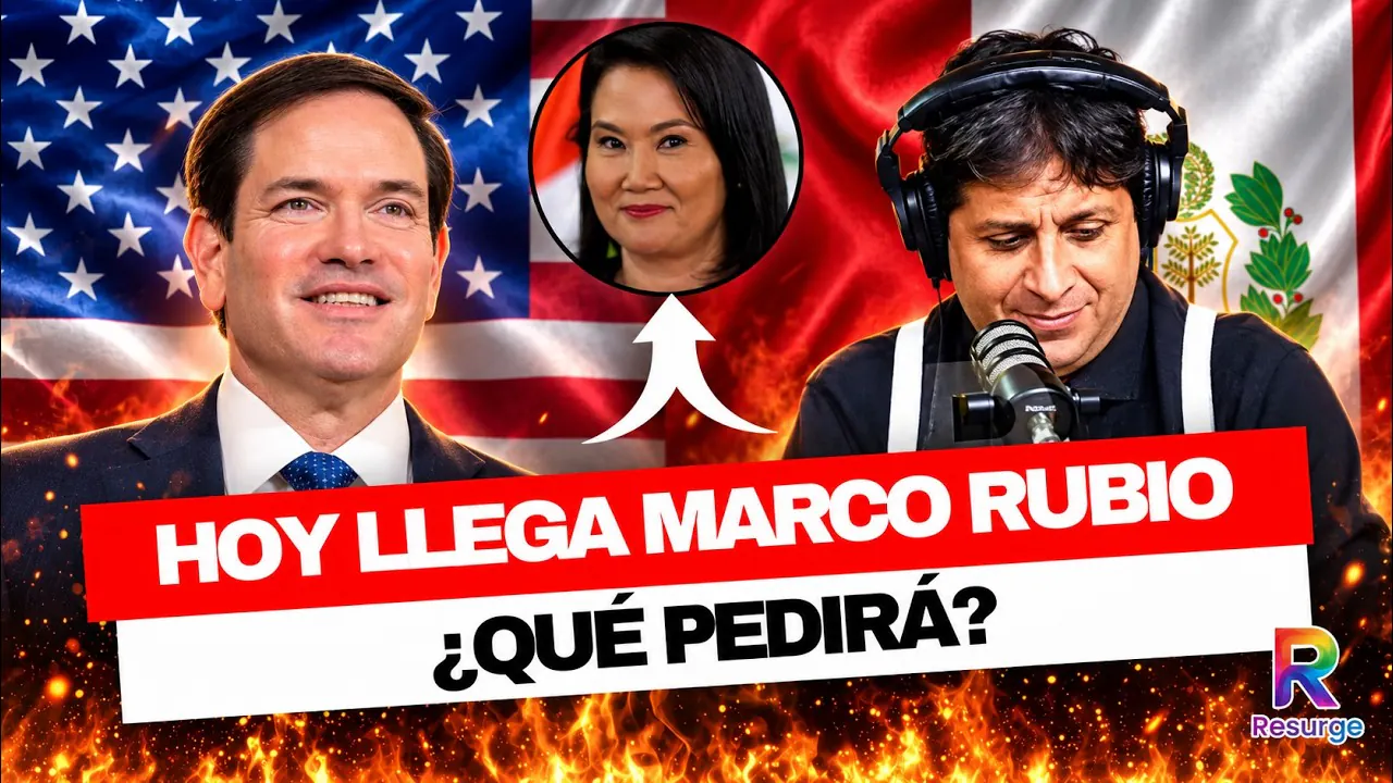 Reproducir: ⚠️ RUBIO LLEGA AL PERÚ: ¿QUÉ NEGOCIARÁ KEIKO CON EL HOMBRE DE TRUMP? 🚨