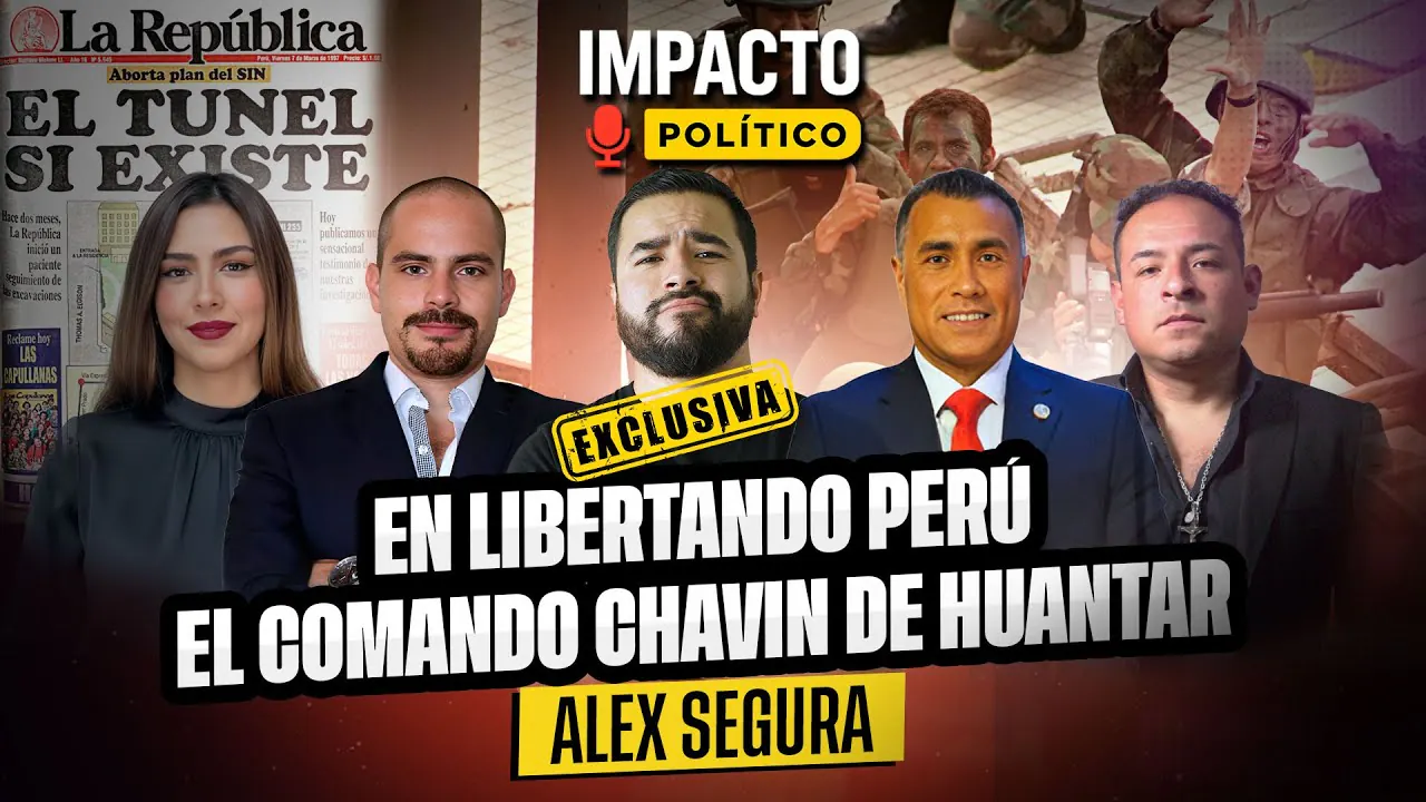 Reproducir: EN EXCLUSIVA EN LIBERTANDO PERÚ EL COMANDO CHAVIN DE HUANTAR , ALEX SEGURA