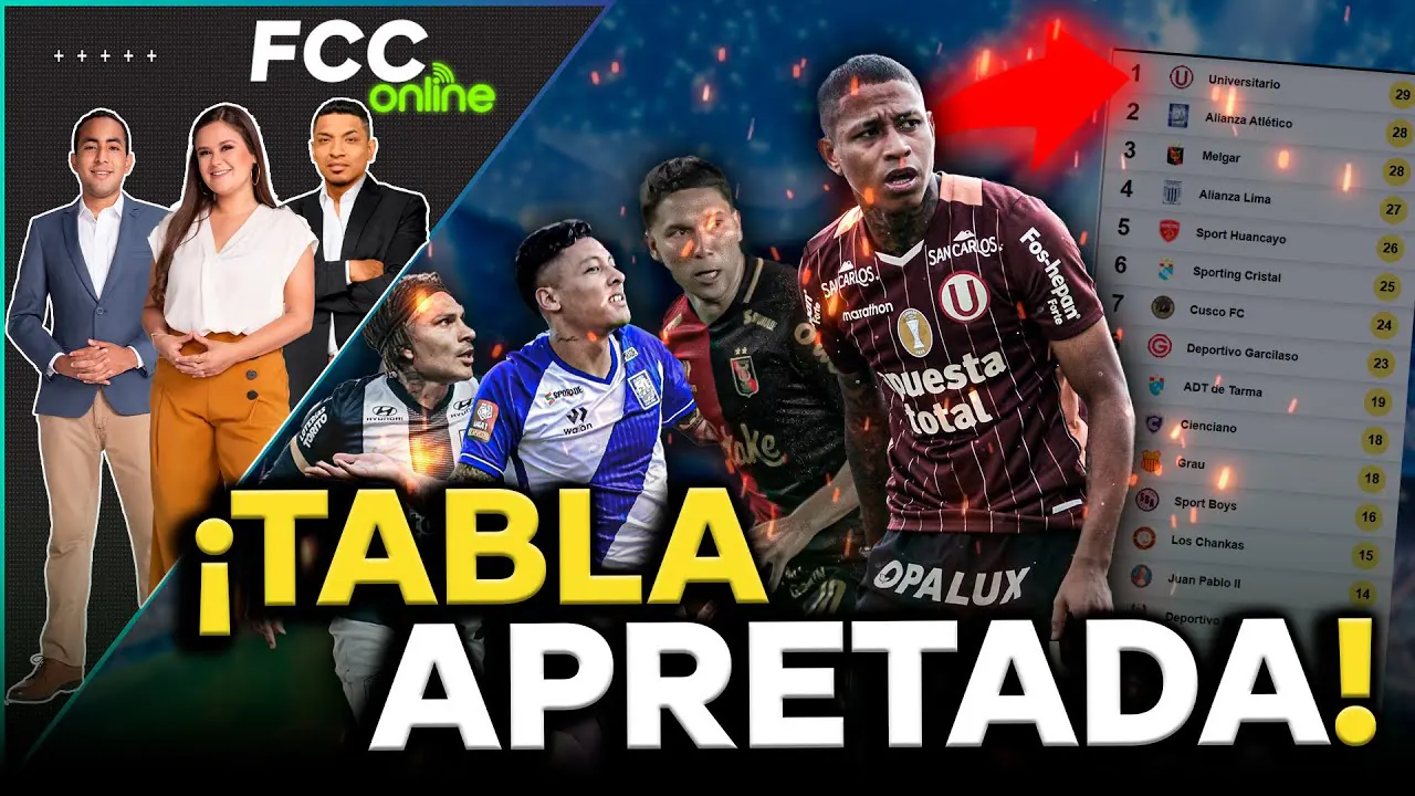 Reproducir: 🔴#ENVIVO TODO APRETADO EN LA LIGA 1 ¿SE DEFINE TODO EN LA ÚLTIMA FECHA? #FCCONLINE