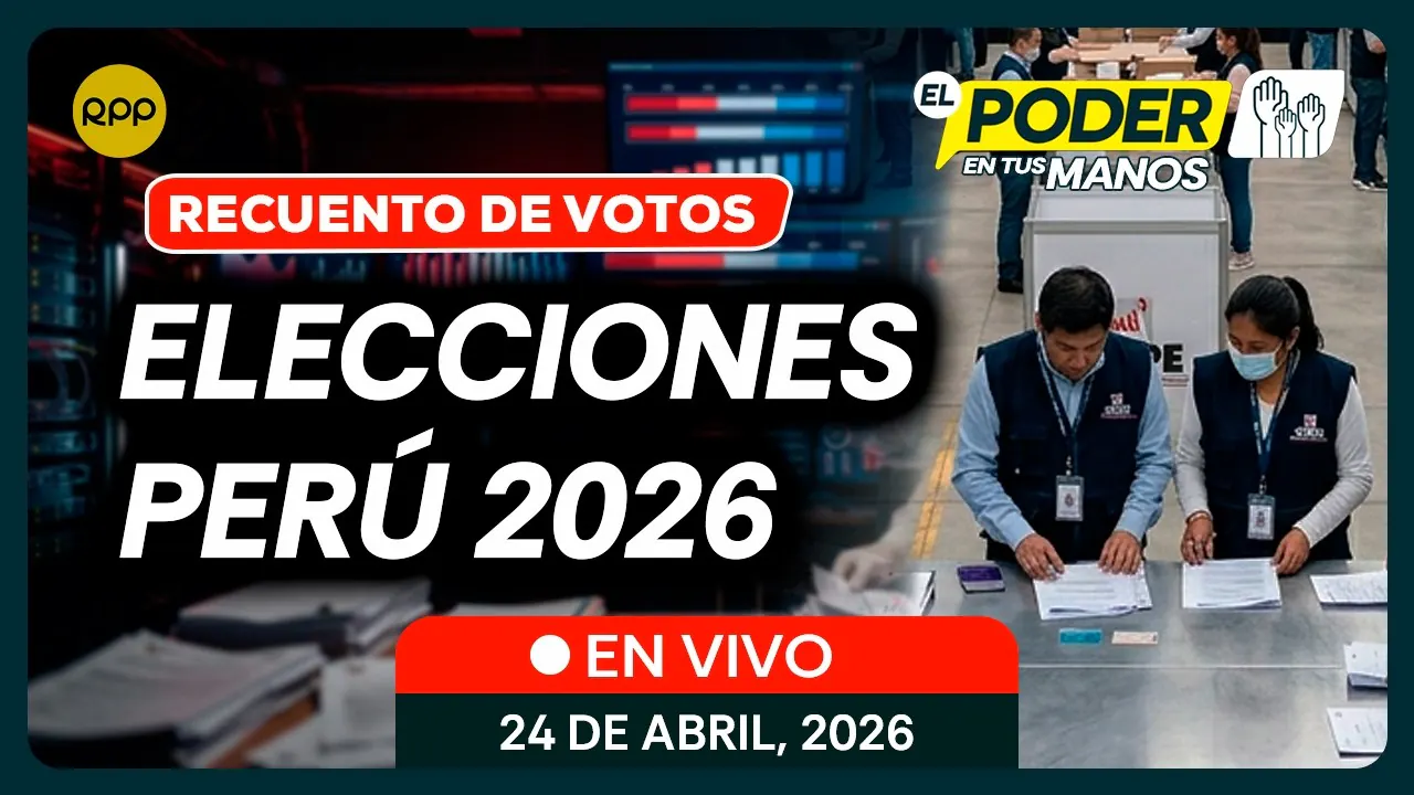 Reproducir: ELECCIONES 2026 PERÚ 🔴 ONPE resultados electorales y recuento de votos del JNE | 24/04/2026