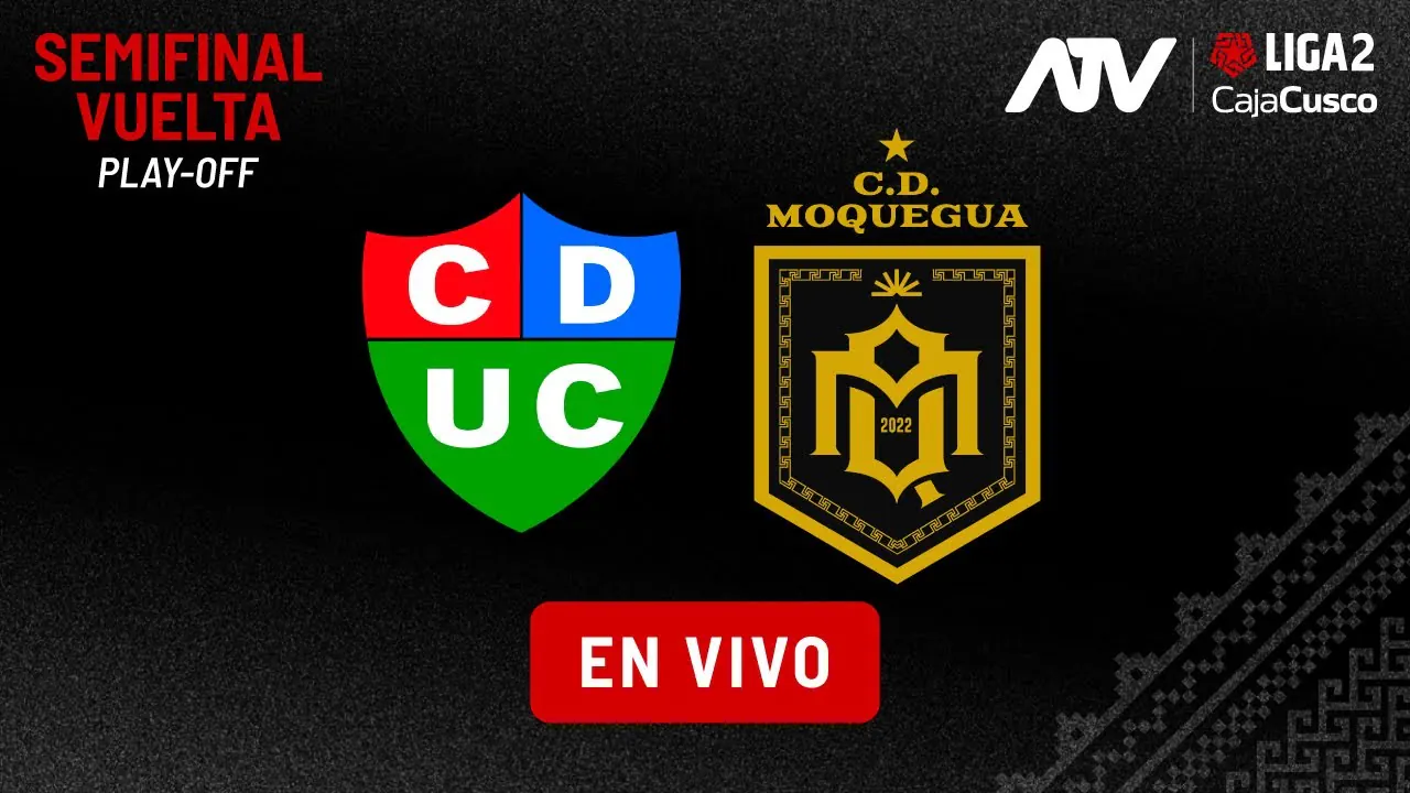 Reproducir: 🔴EN VIVO | LIGA 2 - SEMIFINAL VUELTA | UNIÓN COMERCIO VS CD MOQUEGUA | #ATVDEPORTES