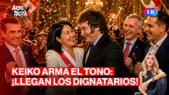 DESFILE DE DIGNATARIOS POR TOMA DE MANDO DE KEIKO Y SUELDOS DORADOS DEL CONGRESO | ARDE TROYA
