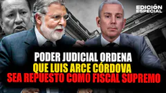 #EnVivo Luis Arce: Poder Judicial anula destitución y ordena su reposición como fiscal supremo