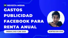 GASTOS PUBLICIDAD FACEBOOK PARA RENTA ANUAL