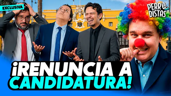 RENUNCIA LUIS RUBIO Y LÓPEZ ALIAGA QUEDARÍA COMO PRIMER REGIDOR DE RENOVACIÓN POPULAR | PERRODISTAS