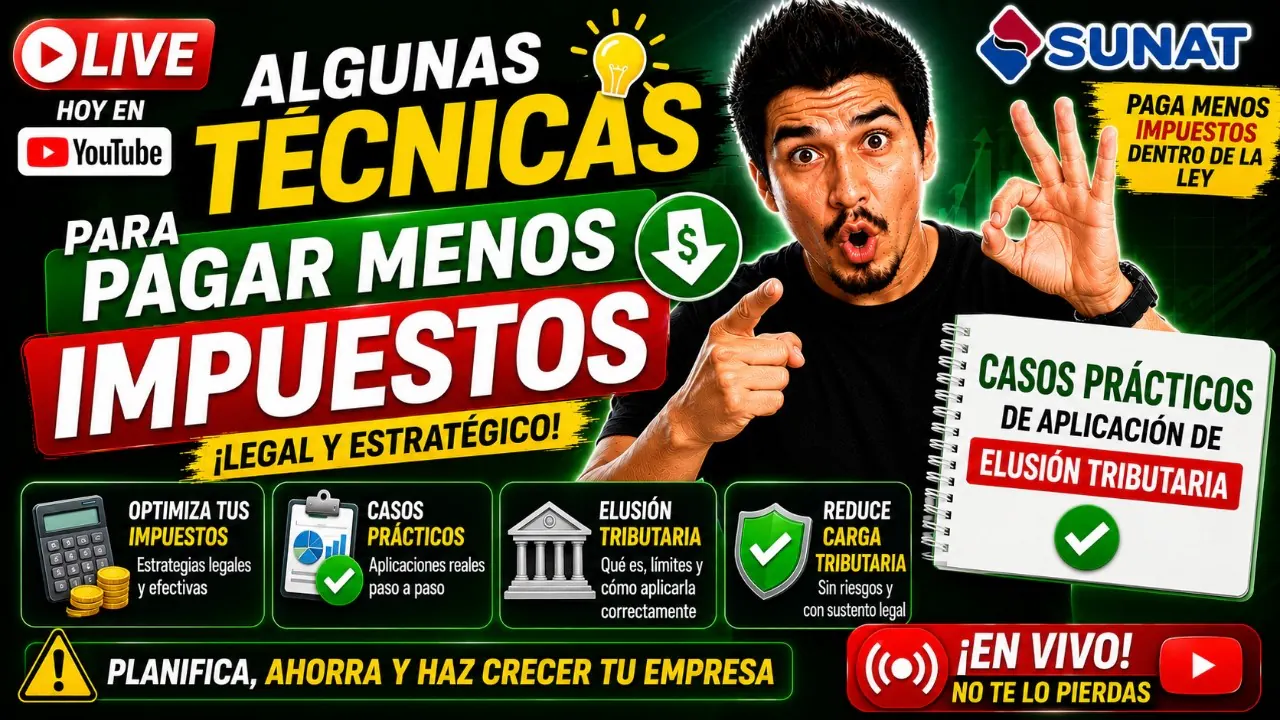 Reproducir: Algunas tecnicas para pagar menos impuestos para las empresas