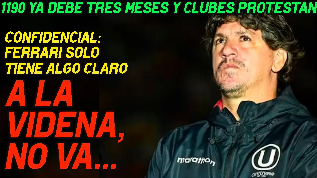 Reproducir: ¿POR QUÉ FERRARI DESCARTÓ A LA FPF? / TAPIA A AL WASI: EL PROYECTO ME MOVIÓ BASTANTE / HABLÓ CUEVA