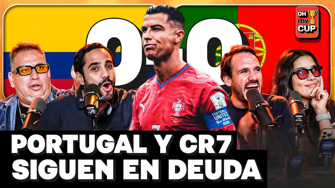 Reproducir: COLOMBIA VS PORTUGAL EN VIVO: DUELO CLAVE POR EL PRIMER LUGAR DEL GRUPO K