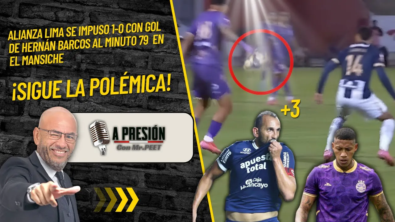 Reproducir: Alianza Lima gana 1‑0 y la polémica mano que anuló el gol de Comerciantes