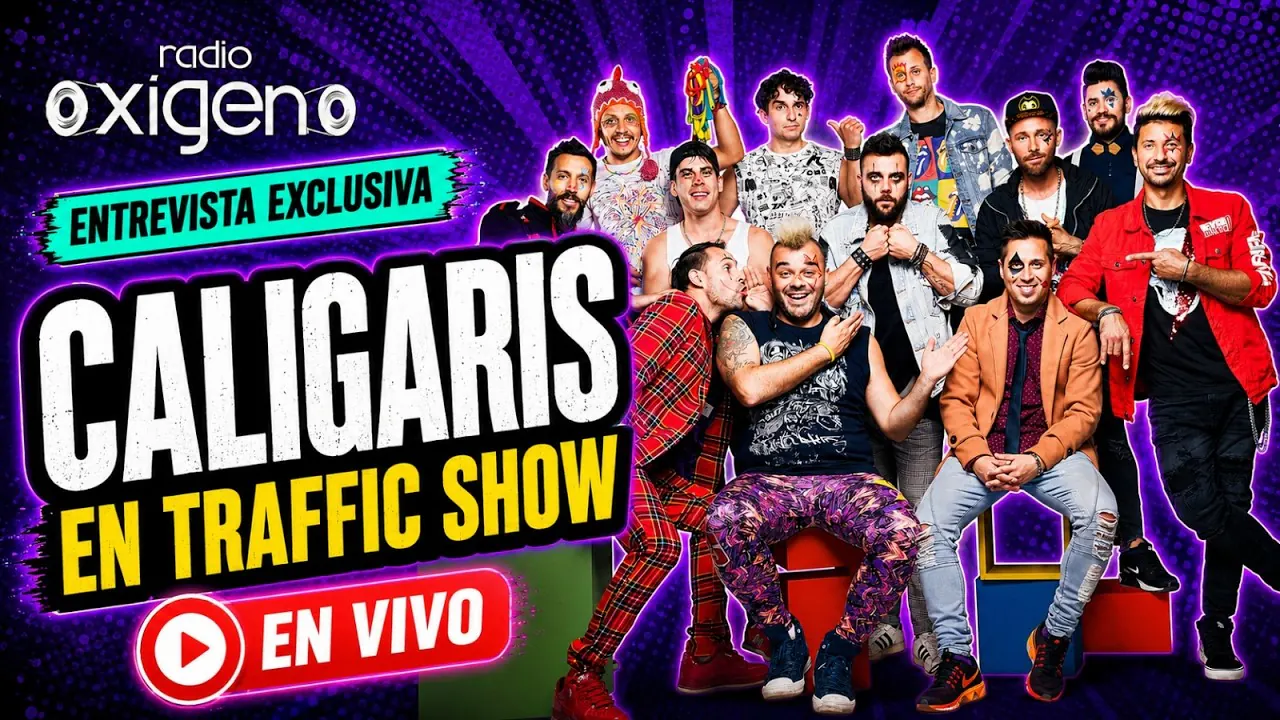 Reproducir: #ENVIVO CALIGARIS LLEGA RADIO OXÍGENO | TRAFFIC SHOW