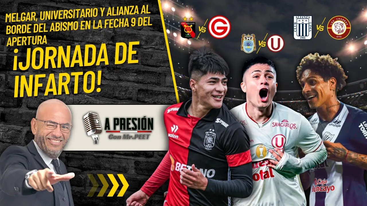 Reproducir: ¡Fecha 9 encendida! Alianza vs Chankas, Universitario en Juliaca y Melgar va por todo