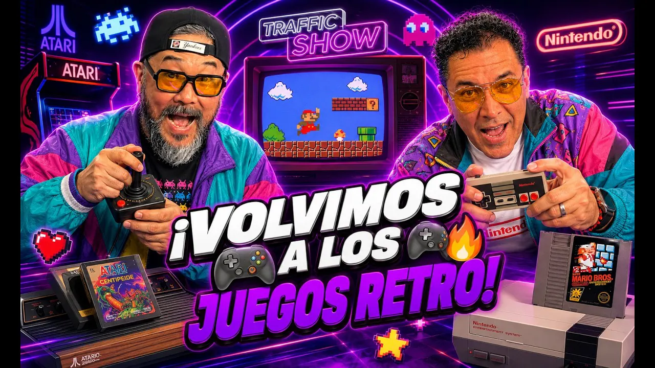 Reproducir: #ENVIVO🎮🔥 DÍA DEL GAMER: VOLVEMOS A JUGAR ATARI Y NINTENDO | TRAFFIC SHOW