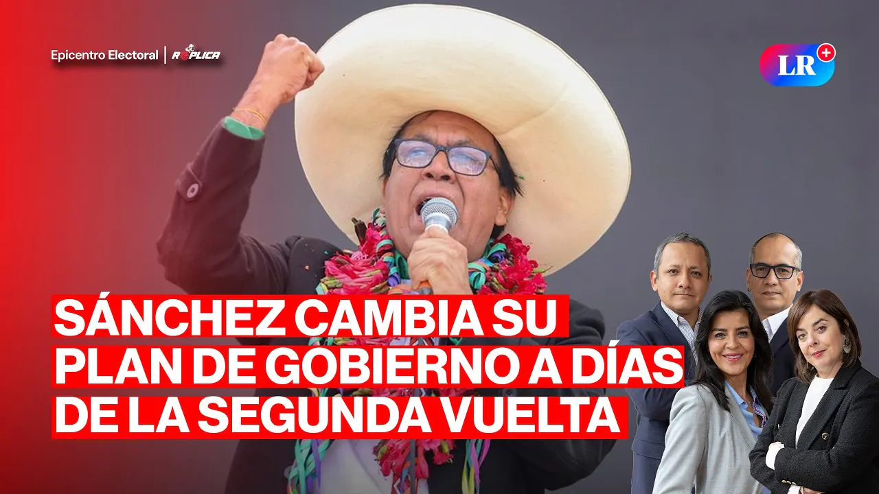 Reproducir: ¿POR QUÉ ROBERTO SÁNCHEZ CAMBIÓ EL PLAN DE GOBIERNO DE JUNTOS POR EL PERÚ? | RÉPLICA