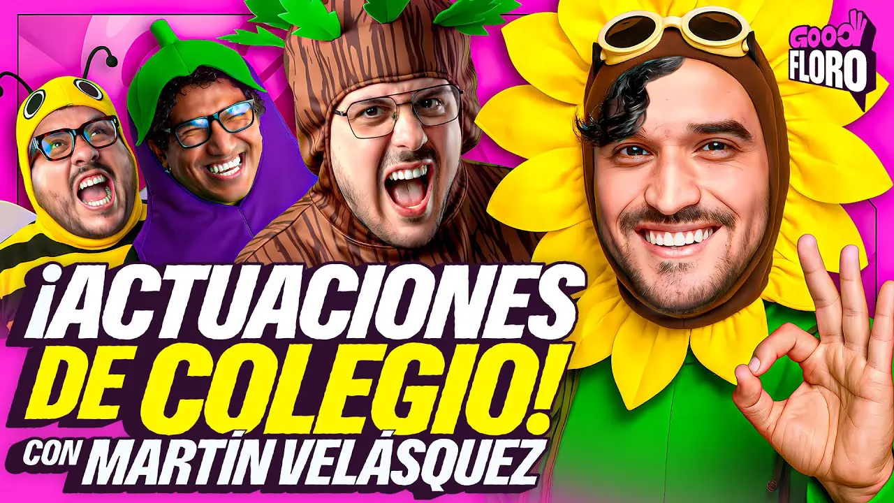 Reproducir: ACTUACIONES DE COLEGIO | NADIE VINO A VERME | GOOD FLORO con MARTIN VELASQUEZ