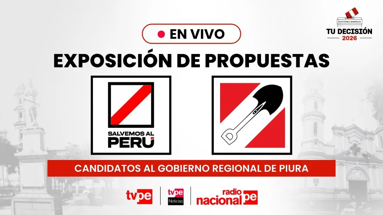 Reproducir: Candidatos al gobierno regional de Piura: Acción Popular y Salvemos al Perú | Tu Decisión 2026