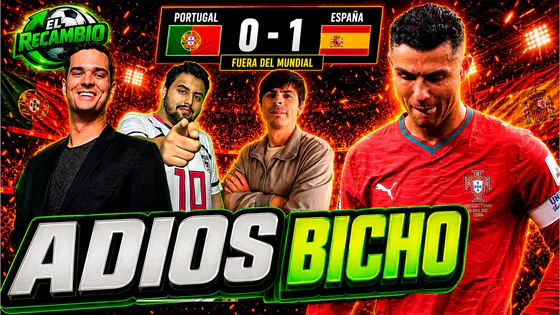 ADIOS BICHO | CRISTIANO RONALDO LE DICE ADIOS A LOS MUNDIALES