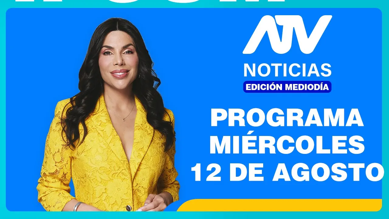 Reproducir: EL PELIGRO DE INYECCIONES PARA BAJAR DE PESO | ATV Noticias E. Mediodía 🔴EN VIVO - 12/08/26