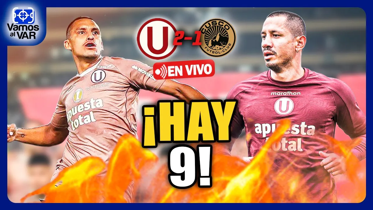 Reproducir: EN VIVO⚡UNIVERSITARIO vs CUSCO: GOL POLÉMICO DE LAPADULA EN LOS ÚLTIMOS MINUTOS DEL PARTIDO