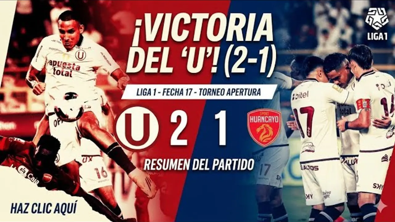 Reproducir: 🔴 UNIVERSITARIO vs SPORT HUANCAYO EN VIVO | DESDE EL MONUMENTAL | FECHA 17 TORNEO APERTURA LIGA 1