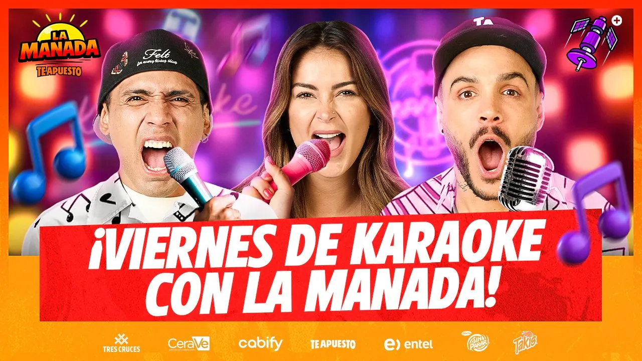 Reproducir: ¡VIERNES DE KARAOKE CON LA MANADA! | ¿QUÉ TAL NOS IRÁ? | #LAMANADA CON GERARDO, LAURA Y MARIO
