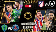 SEATTLE SOUNDERS VS. PSG Y ATLÉTICO MADRID VS. BOTAFOGO #ENVIVO | COPA MUNDIAL DE CLUBES FIFA