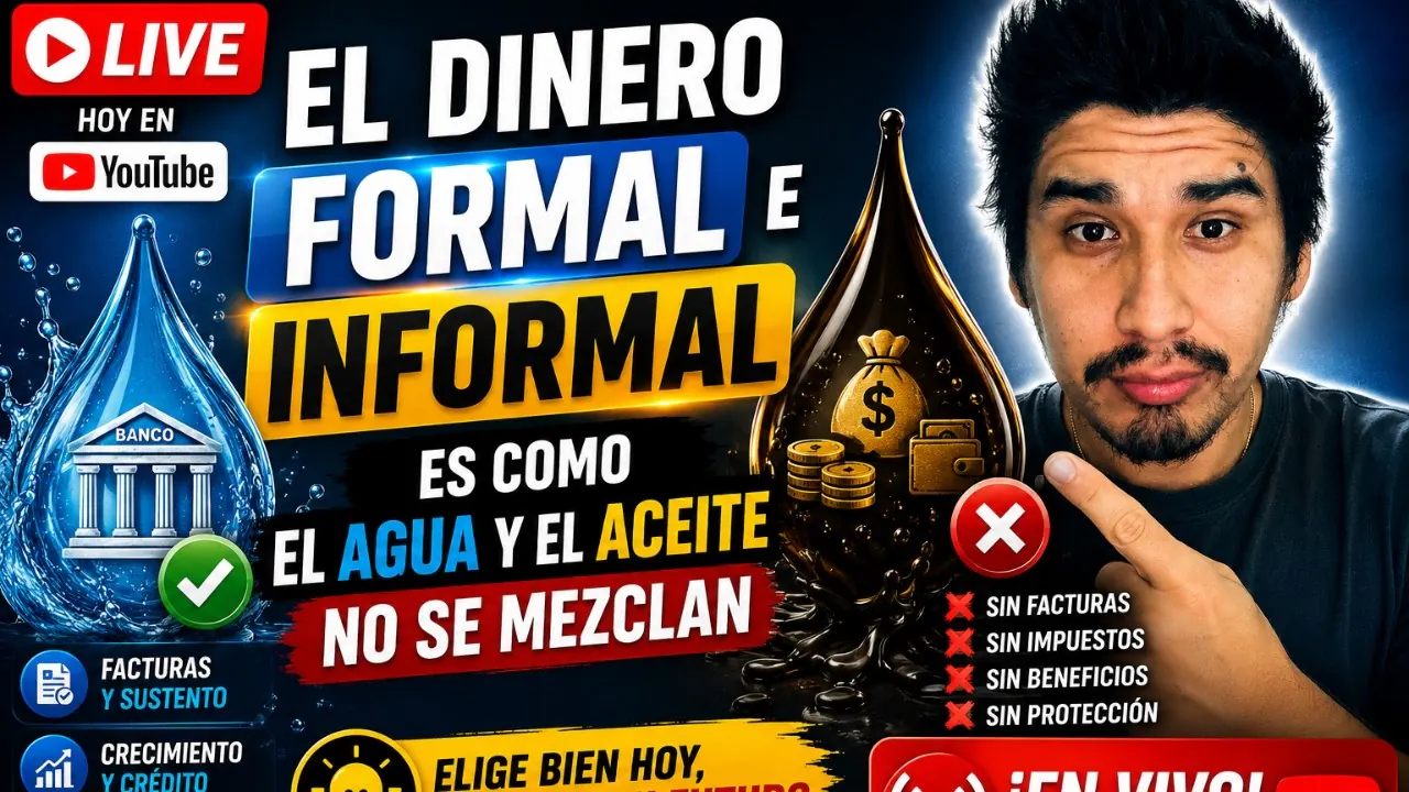 Reproducir: SUNAT: Si tienes dinero informal recuerda al agua y al aceite NO SE MEZCLAN