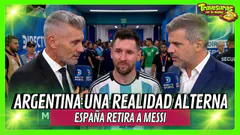 PERIODISTAS CON HABILIDADES DISTINTAS OPINAN DE LA FINAL DEL MUNDIAL : ARGENTINA (0-1) ESPAÑA