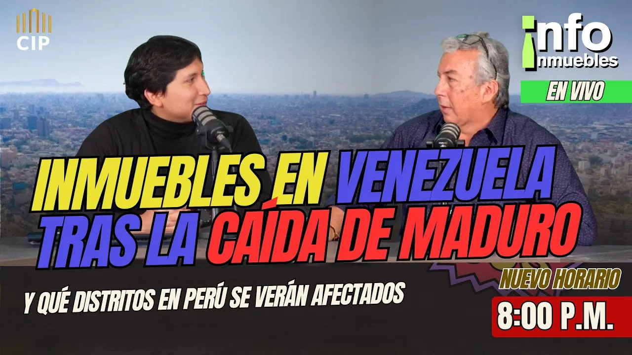 Reproducir: INMUEBLES EN VENEZUELA TRAS LA CAÍDA DE MADURO - INFOINMUEBLES