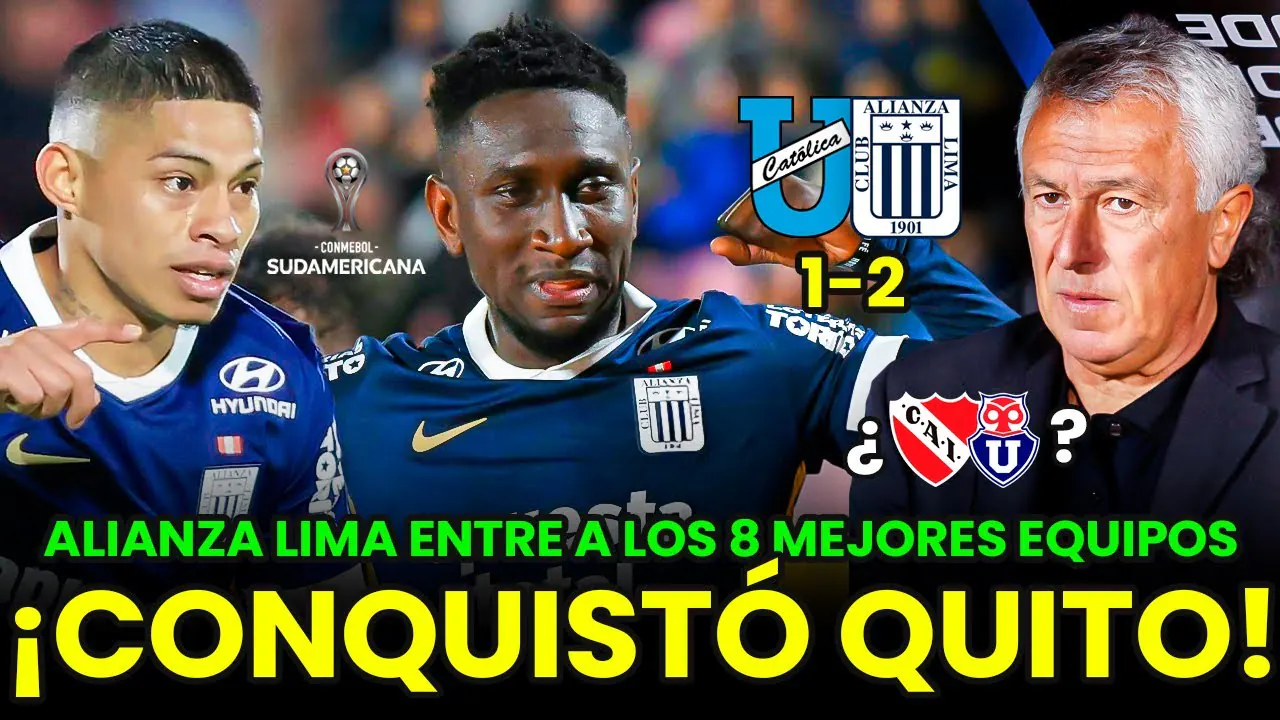 Reproducir: ¡CONQUISTÓ QUITO! ALIANZA LIMA EN CUARTOS DE COPA SUDAMERICANA