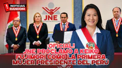 ¡OFICIAL! JNE PROCLAMA A KEIKO FUJIMORI COMO PRESIDENTE - NOTICIAS RANDOM