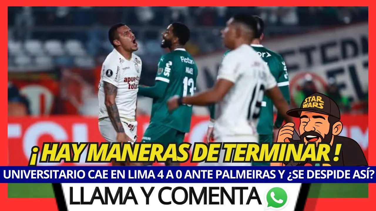 Reproducir: ¡NOCHE DE TERROR! | UNIVERSITARIO 0-4 PALMEIRAS