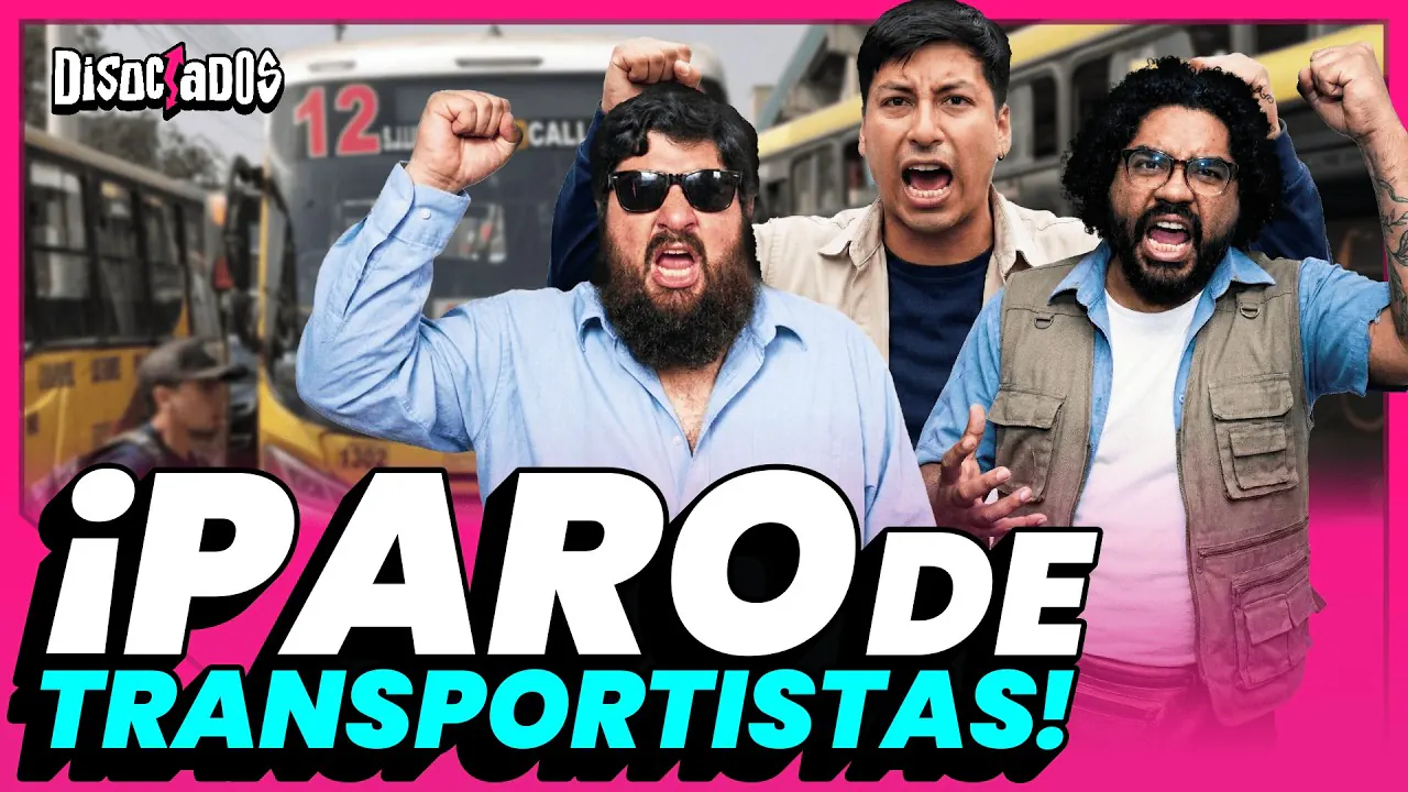 Reproducir: PARO EN LIMA NORTE: Matan a Chofer y caos total 🚫🚌 | Disociados con El Barbas, Nestor, JoseCa