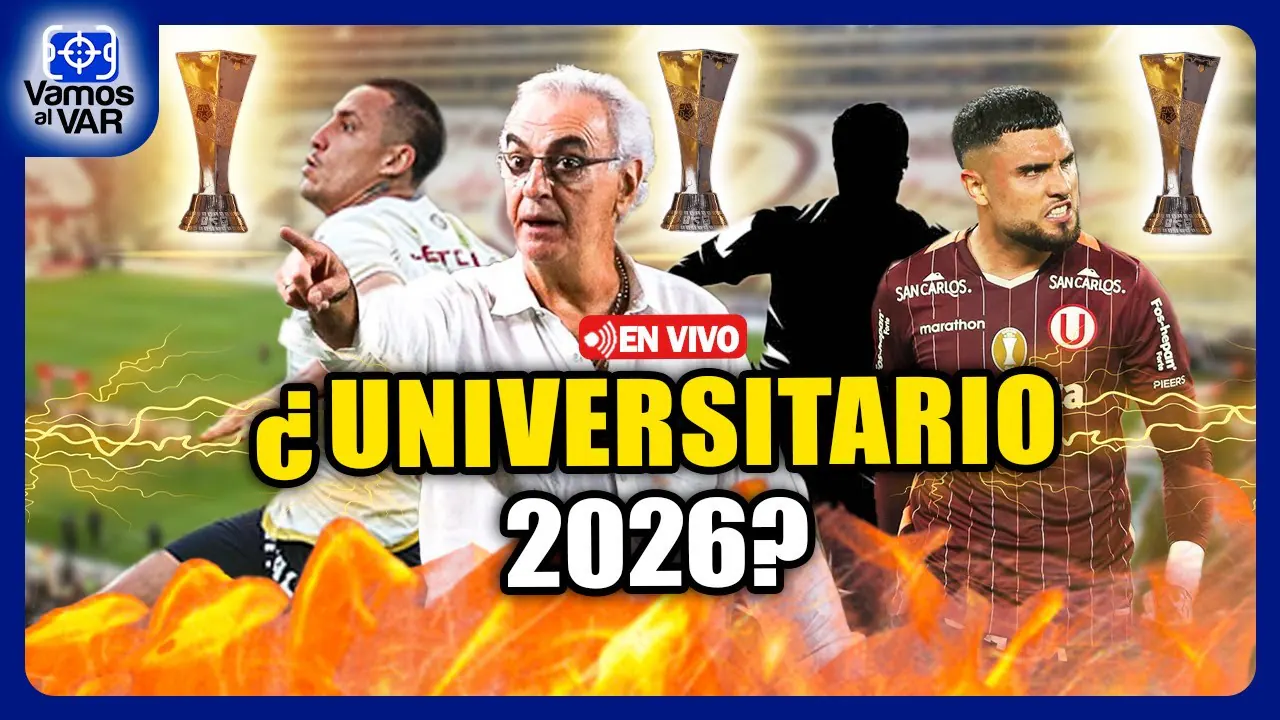 Reproducir: 🔴 EN VIVO 🏆 El futuro de la ‘U' tras tricampeonato: refuerzos y renovación 2026 🔥#VamosAlVar
