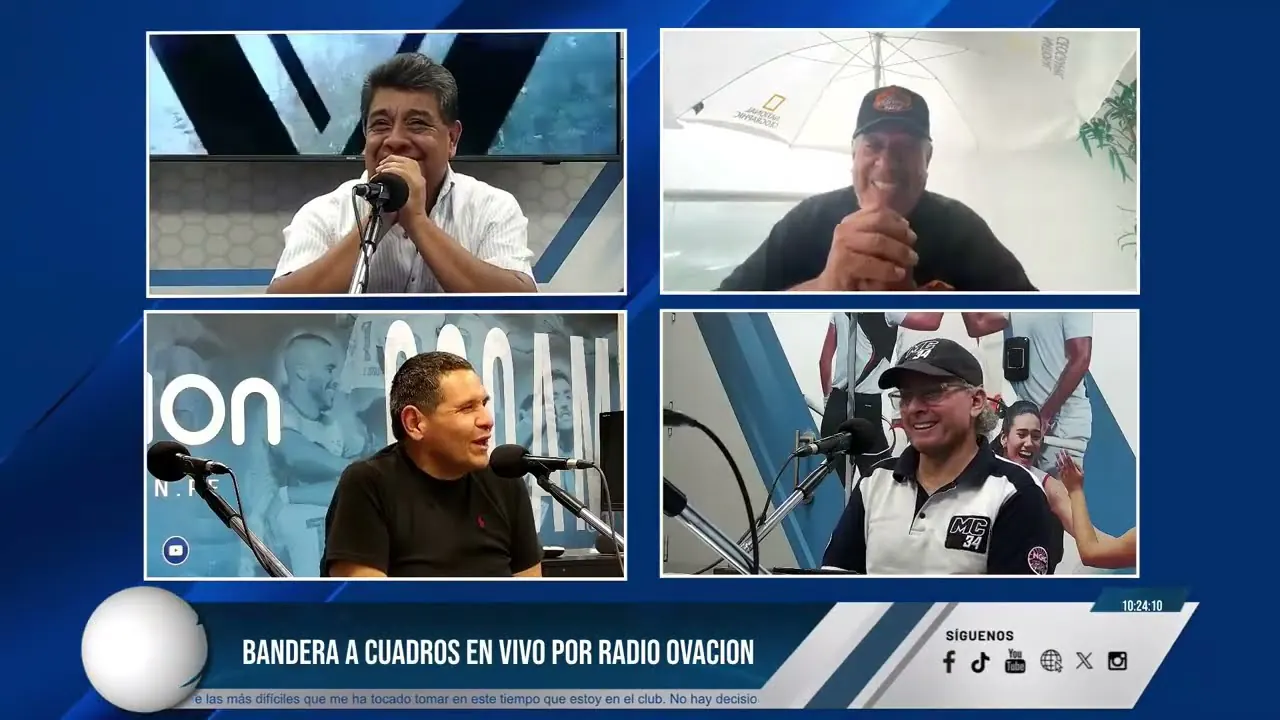 Reproducir: BANDERA A CUADROS EN VIVO POR RADIO OVACION