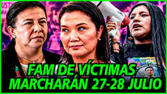 FAMLIARES DE VÍCTIMAS DEL FUJIMORISMO ANUNCIAN MARCHAS - HABLAN MILAGROS SAMILLAN - GISELA ORTÍZ