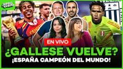 ¿GALLESE VOLVERÁ A ALIANZA LIMA? ESPAÑA CAMPEÓN DEL MUNDO, EL FIN DE LA ERA MESSI | Juego en Corto