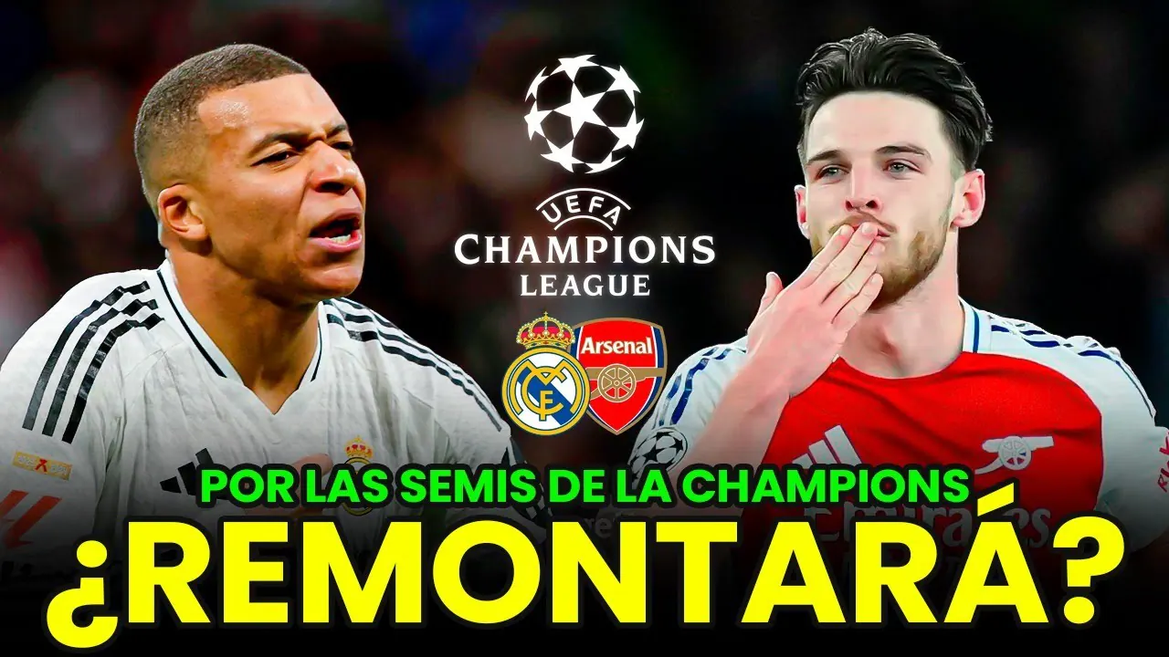 Reproducir: 🔴 #ENVIVO | ¿PODRÁ REMONTAR? REAL MADRID ENFRENTA AL ARSENAL CON UN 3-0 EN CONTRA