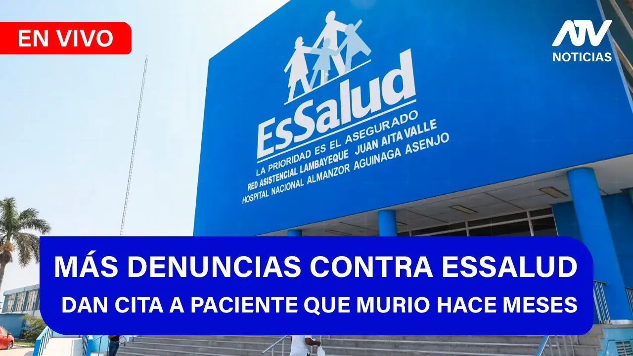 Reproducir: De 5 a 7 🎧✨📱🎙️¡MÁS DENUNCIAS CONTRA ESSALUD! DAN CITA A PACIENTE QUE MURIÓ HACE MESES