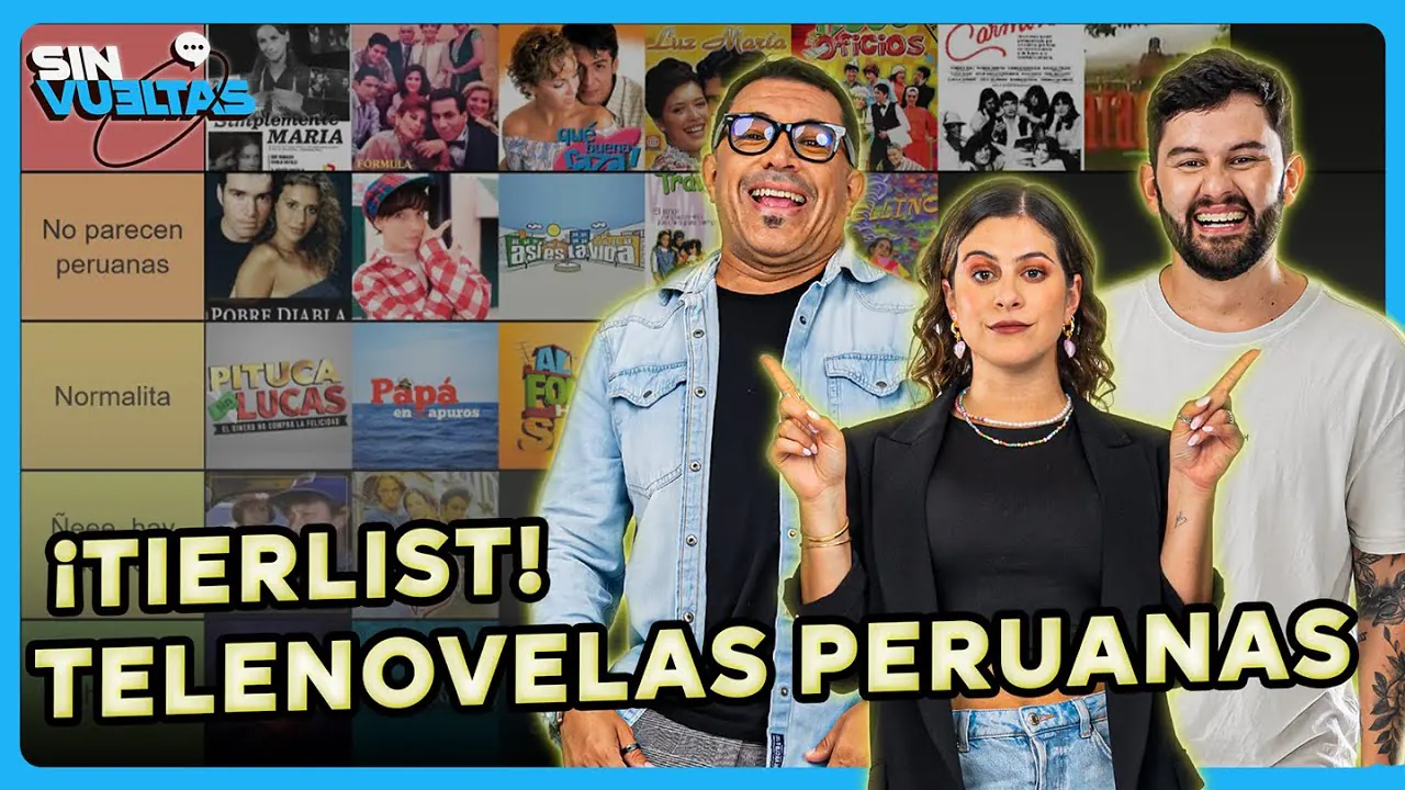 Reproducir: 🔥 #ENVIVO 🥳🎉 ¡TIERLIST DE NOVELAS PERUANAS! #SinVueltas