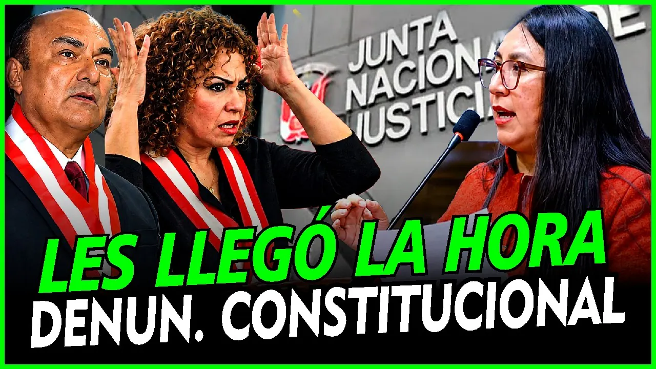 Reproducir: 🔥LO ÚLTIMO! DENUNCIA CONSTITICIONAL A FUJI JNJ - REPRESIÓN EN EL NORTE-EN VIVO SENADORA. RUTH LUQUE