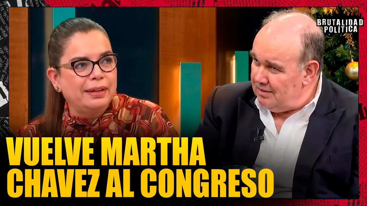 Reproducir: VUELVE MARTHA CHAVEZ AL CONGRESO | #BRUTALIDADPOLÍTICA