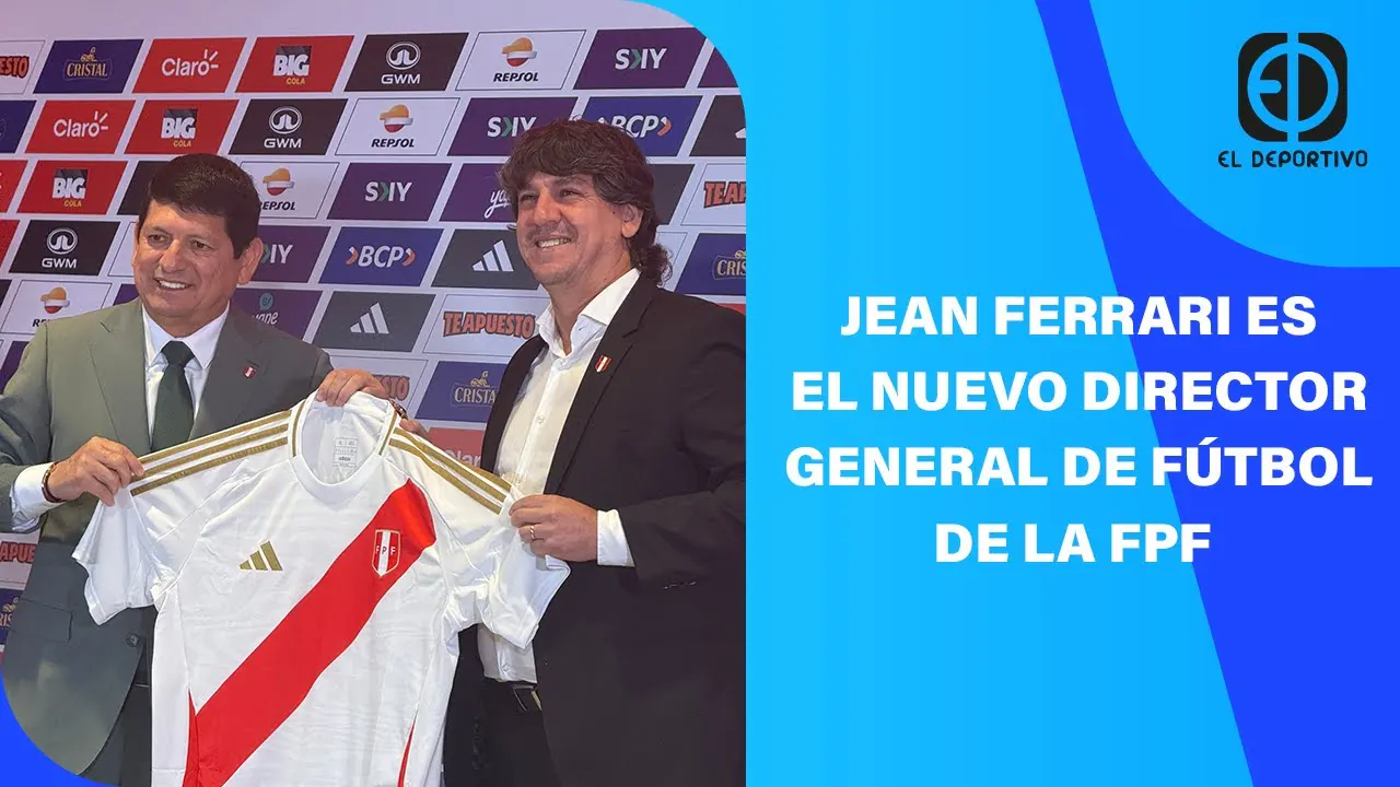 Reproducir: EN VIVO: JEAN FERRARI ES EL NUEVO DIRECTOR GENERAL DE FÚTBOL DE LA FPF  | DEPORTIVO DIGITAL