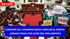 Fe de Erratas | COMISIÓN DEL CONGRESO BUSCA AMPLIAR EL REINFO ¿RIESGO FISCAL POR LEYES? - ATV+