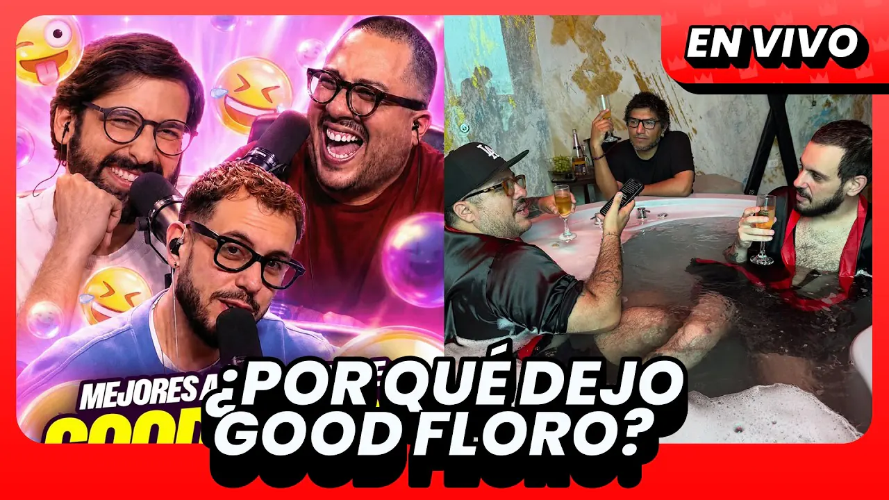 Reproducir: ¿POR QUÉ DEJO GOOD FLORO? | LOSFURREYES EN VIVO