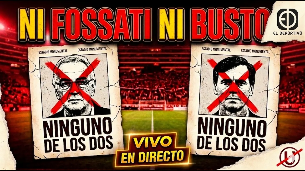 Reproducir: EN VIVO: ¡LA U BUSCA TÉCNICO: NI BUSTOS NI FOSSATI! | EL DEPORTIVO DIGITAL