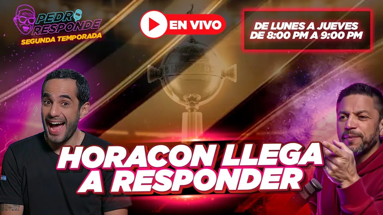 Reproducir: HOY TENEMOS PREVIA LIBERTADORES ¡PEDRO RESPONDE EN VIVO!  |#Playzontv #PedroResponde