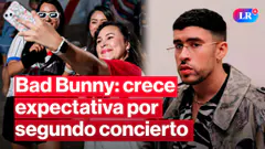 Crece la expectativa por el segundo día del concierto de Bad Bunny en Perú | #EnVivoLR